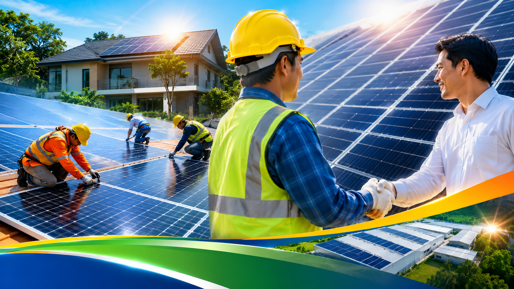 Quality Service สำหรับบริการโซลาร์เซลล์ของ TRIO POWER